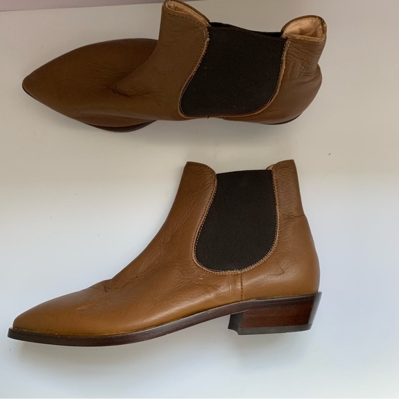 AGL Pointed Toe Ankle Boots Sz 37/ US 7 - Picture 1 of 7
